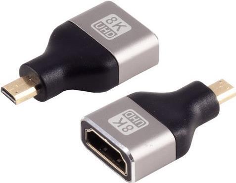 Immagine prodotto Shiverpeaks S/CONN massima connettività Adattatore HDMI-D, presa HDMI-A, 8K, metallo (HDMI)