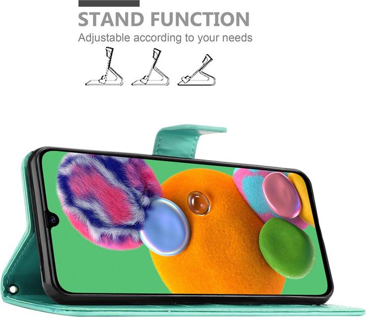 Image du produit Cadorabo Couverture du livre de fleurs (Samsung Galaxy A90 5G)