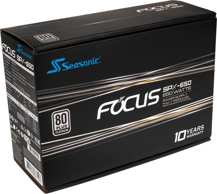 Produktbild Seasonic Focus SPX (2021) (650 W)