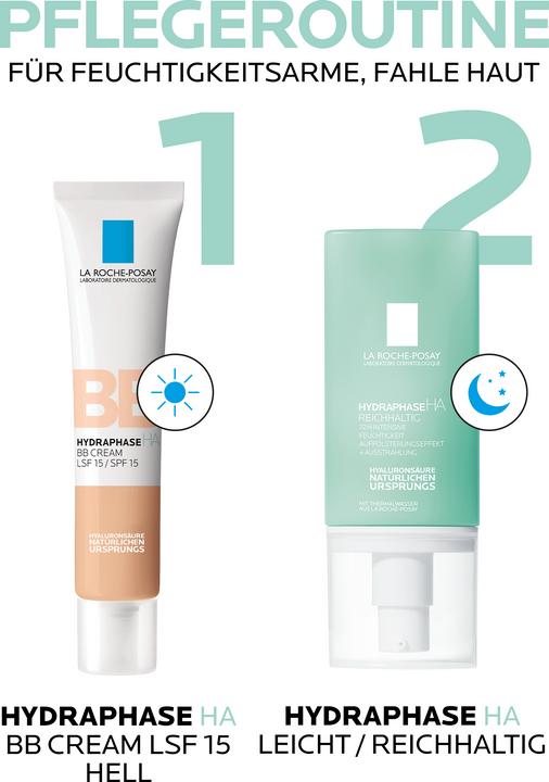 Actual product image La Roche Posay Hydraphase HA BB Cream Light (Light)