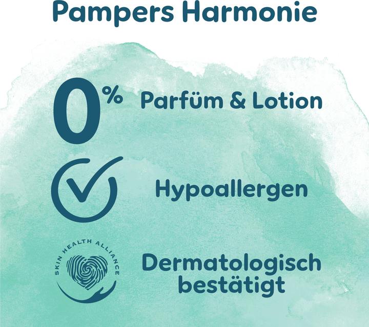Produktbild Pampers Harmonie (Gr. 4, Halbmonatsbox, 74 Stück)