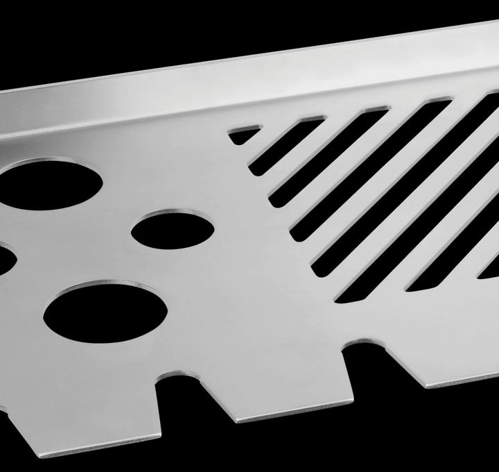 Actual product image Burnhard Stainless steel multifunctional warming rack Fat FRED