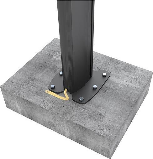 Image du produit Multibrackets Bodenständer 1x, 55"-86", Stahl/Aluminium (86", 80 kg)