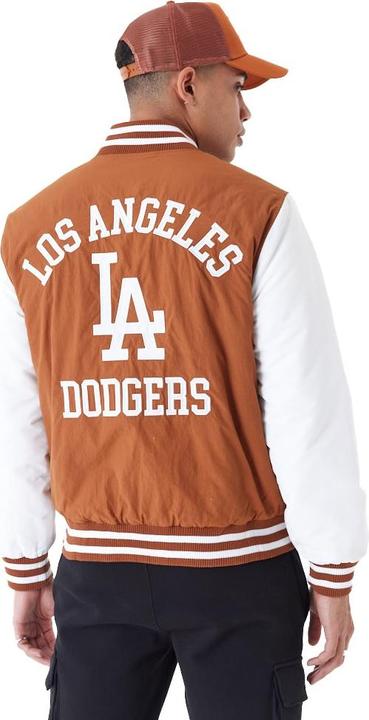 Actual product image New Era College Bomber Veste - BACKPRINT LA Dodgers (L)