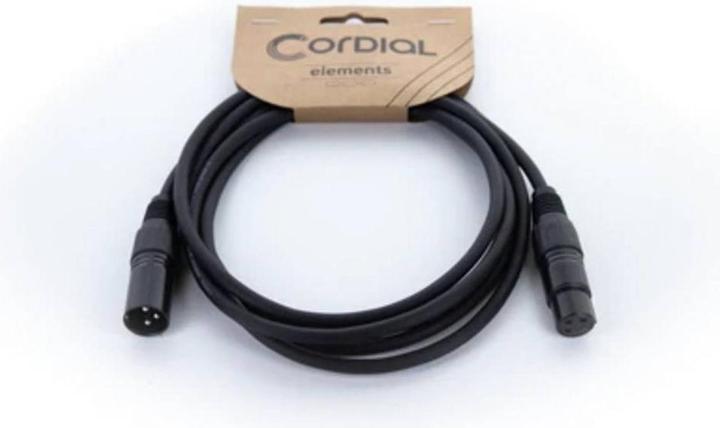 Immagine prodotto Cordial EM 2,5 FM XLR Verbindungskabel (1x XLR-Buchse 3 polig - 1x XLR-Stecker 3 (2.50 m)