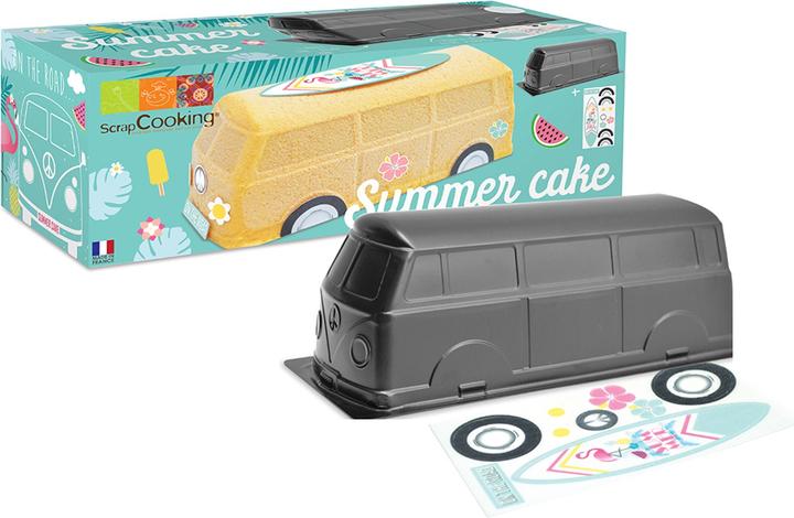 Produktbild ScrapCooking Parfait-Form "Van" inkl. essbarer Deko