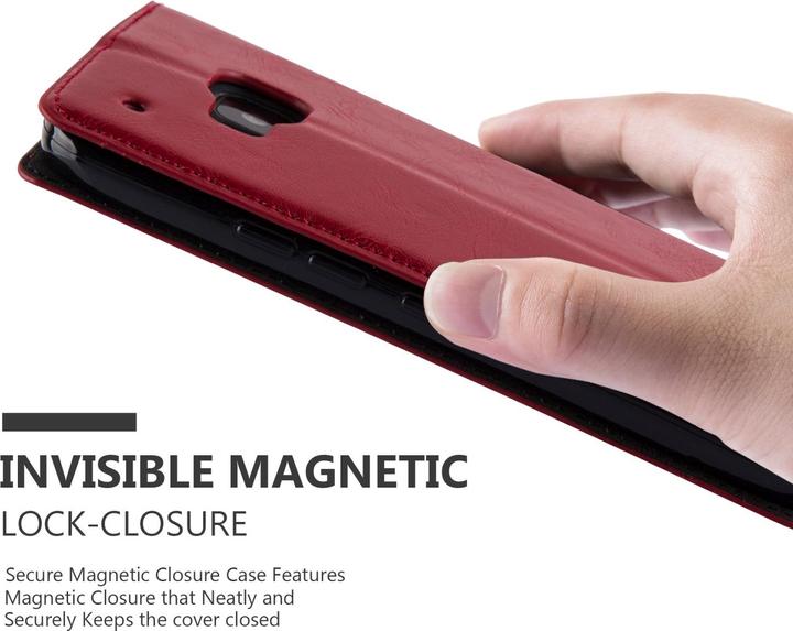 Produktbild Cadorabo Book Invisible Magnet Hülle für HTC ONE M9 (HTC One M9)