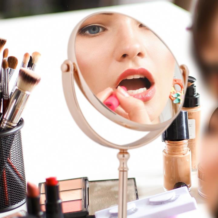 Image du produit Relaxdays Miroir-cosmétique (18 x 10,5 x 27,5 cm)