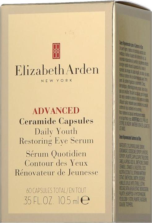 Immagine prodotto Elizabeth Arden Lip & Eye Care Advanced Ceramide Capsule 60 pezzi (Pillole, 10.50 ml, Giorno + Notte)