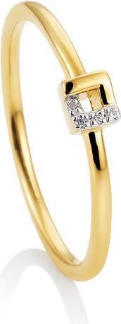Image du produit Breuning BAGUE - BRILLE. 0,02 Ct. H/si (49, Or 585/14 K)