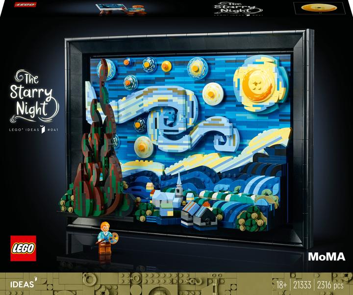 Produktbild LEGO Vincent van Gogh – Sternennacht (21333, LEGO Seltene Sets, LEGO Icons)
