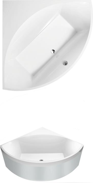 Villeroy & Boch V&B Fitted bath SQUARO Corner 1450x1450mm white (240 l, 145 cm, 145 cm)