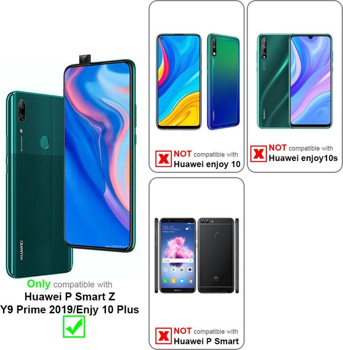 Immagine prodotto Cadorabo Copertura della cassa del silicone liquido TPU (Huawei Enjoy 10 Plus, Huawei P Smart Z, Huawei Y9 Prime (2019))