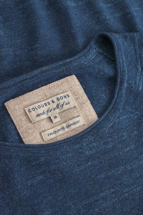 Actual product image Colours & Sons Roundneck slub jumper (M)