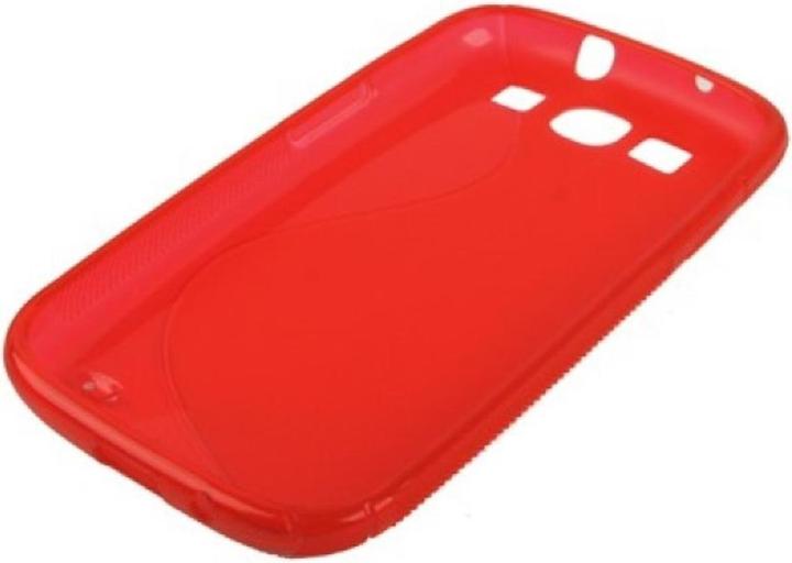 Actual product image König Design TPU Protective Case for Samsung Galaxy S3 i9300 / i9305 / S3 NEO i9301 Transparent Red (Samsung Galaxy S3 Neo, Samsung Galaxy S3)