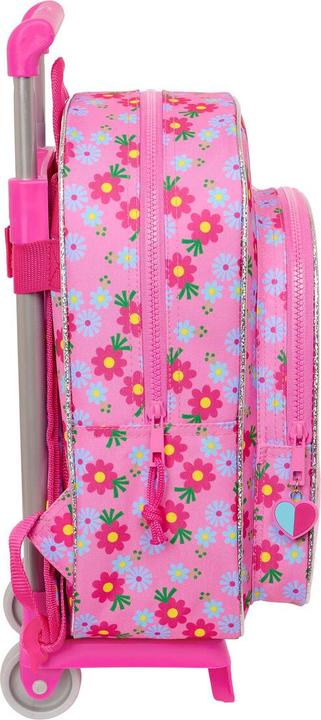 Produktbild Ravensburger Schulrucksack mit Rädern Trolls Rosa 26 x 34 x 11 cm