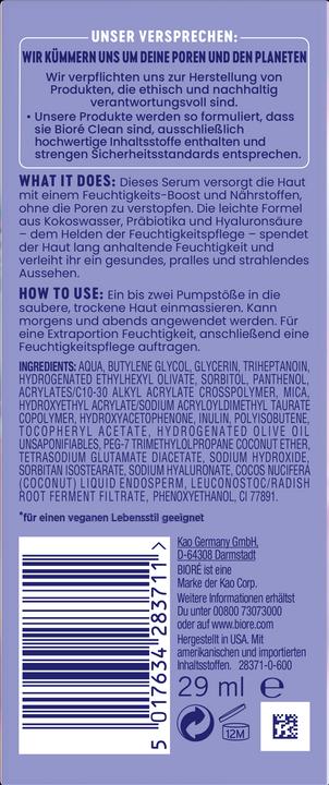 Produktbild Bioré Hydrate & Glow Serum (29 ml)