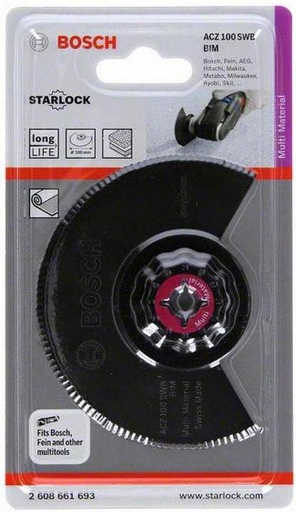 Image du produit Bosch Zubehör Lame segment ondulée BIM ACZ 100 SWB, 100 mm, lot de 1
