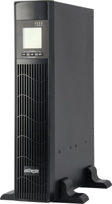 Actual product image Energenie EG-UPSRACK-10 Rack UPS, 1000 VA, black (1000 VA, 800 W, Line-interactive UPS)