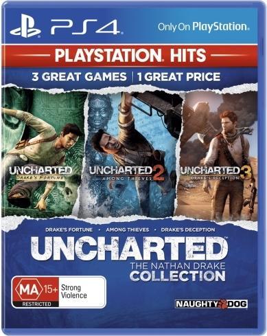 Actual product image Sony Uncharted: The Nathan Drake Collection (Playstation Hits) (Nordic) (PS4)
