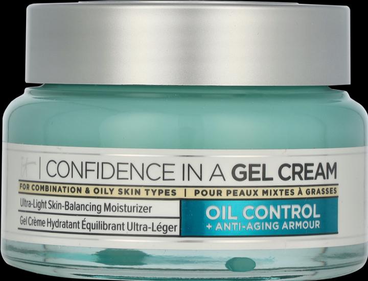 Produktbild It Cosmetics Confidence in a Gel Cream Oil Control Hydrating Oil-Free Face Moisturizer with Niacinam (60 ml, Gesichtsgel)