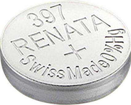 Immagine prodotto Renata Pila a bottone 397 1,55 V 1 pz. 32 mAh all'ossido d'argento (1 pz., V397, 32 mAh)