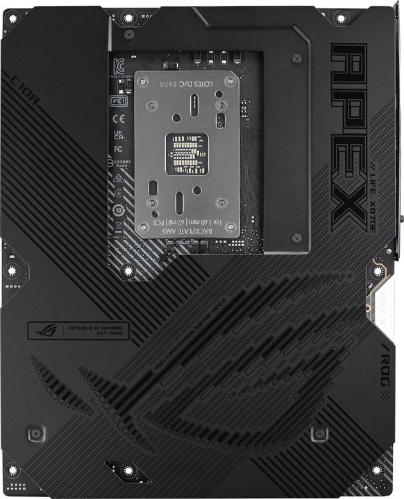 Actual product image ASUS Rog Crosshair X870e Apex (AM5, AMD X870, ATX)