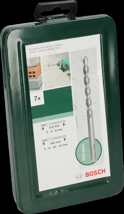 Productafbeelding Bosch Professional Zubehör 7 stuks betonboren set SDS-plus (5-12 mm)
