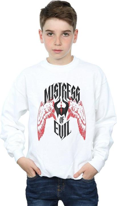 Actual product image Disney Boys Maleficent Mistress Of Evil Wings Sweatshirt (116)