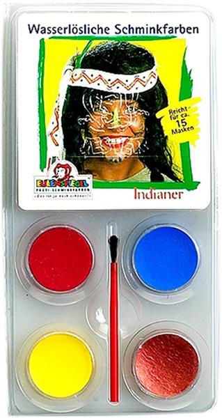 Actual product image Eulenspiegel Indian makeup set