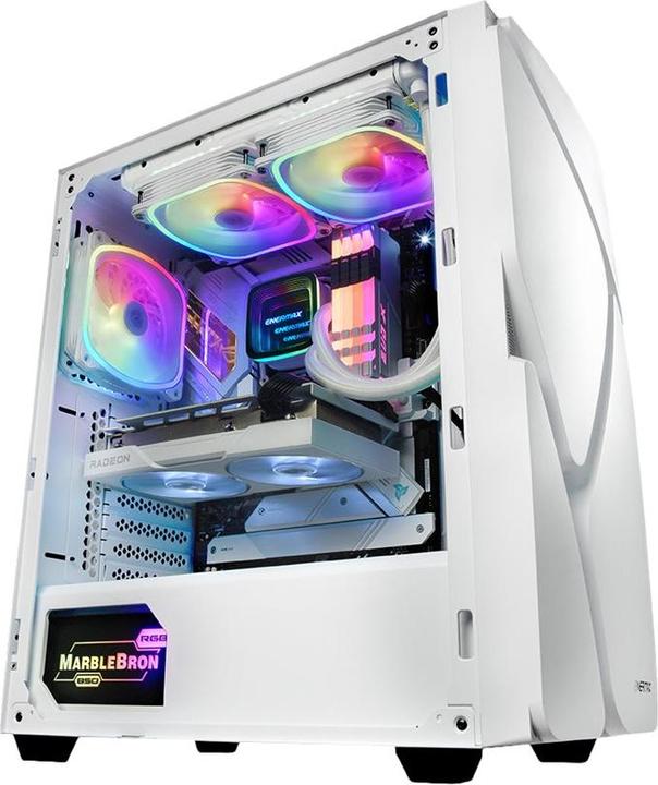 Image du produit Enermax AQUAFUSION ADV ARGB Snow White 240 AIO CPU Watercooling Intel LGA1700 AM5 Ready,250W+ TDP