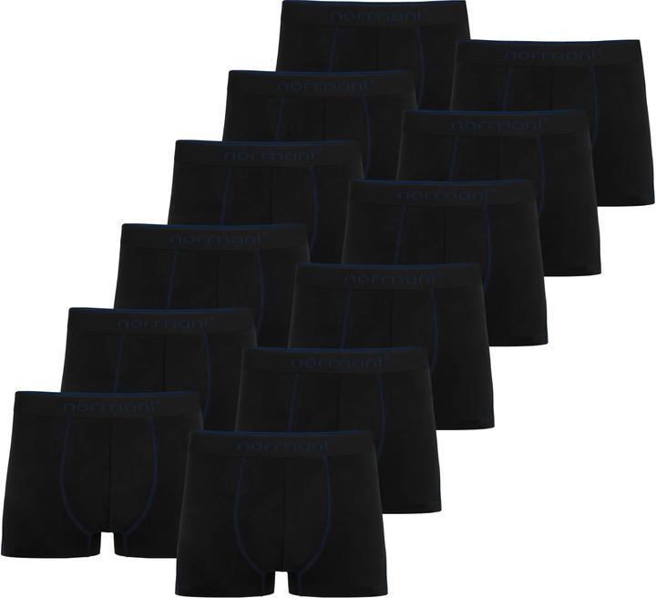 Normani 12 x Herren Baumwoll-Boxershorts