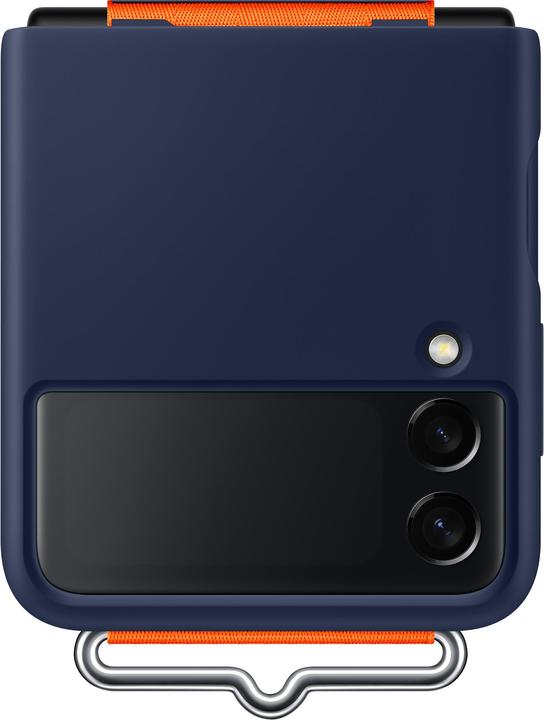 Actual product image Samsung Silicone cover with loop (Samsung Galaxy Z Flip3)