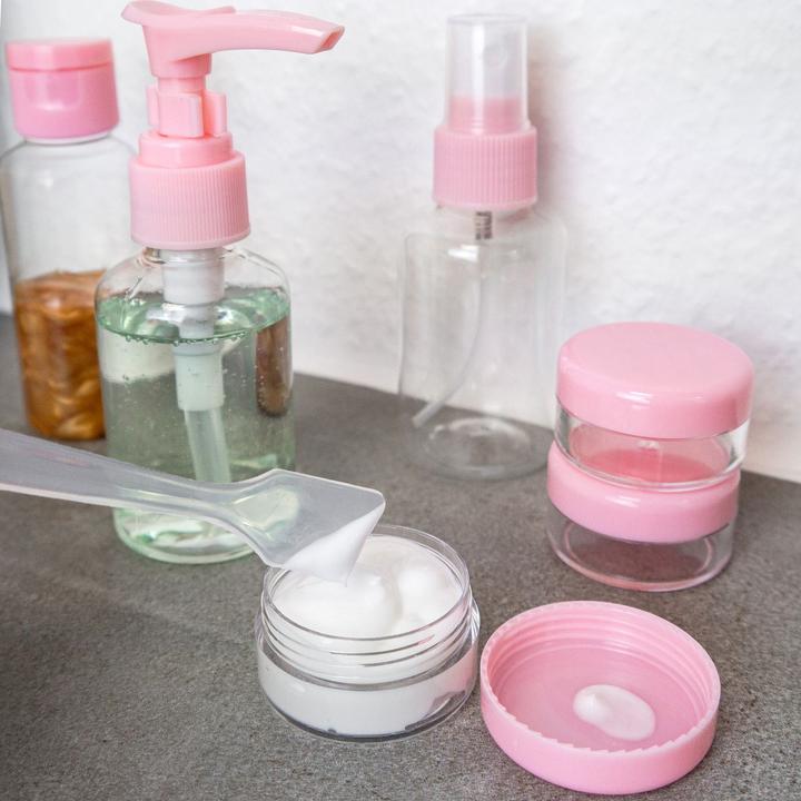Produktbild Intirilife Flaschen Set in ROSA TRANSPARENT