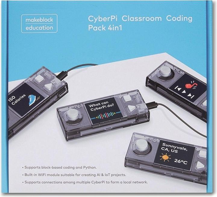 Produktbild Makeblock CyberPi Classroom Coding Pack (4 in 1) (Software)
