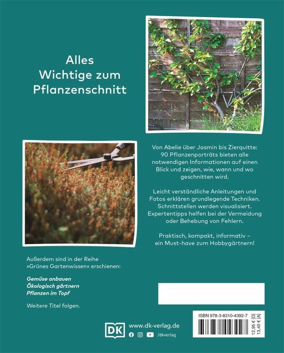 Immagine prodotto Grünes Gartenwissen. Pflanzen richtig schneiden (Tedesco, Stephanie Mahon, Reinhard Ferstl, Casa editrice DK, 2022)