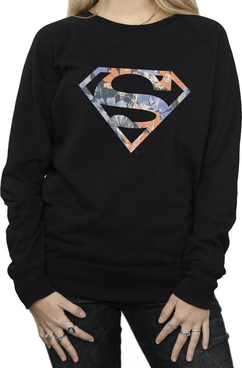Produktbild Superman Floral Logo 2 Sweatshirt (S)