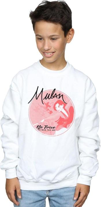 Actual product image Disney Boys Mulan Be True Sweatshirt (140, 146)
