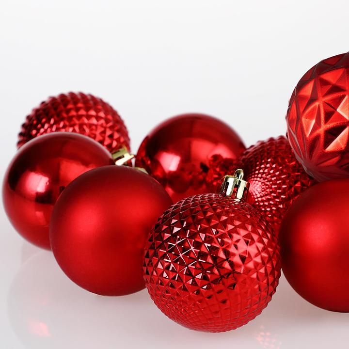 Actual product image Deuba Christmas tree balls (66 -part)