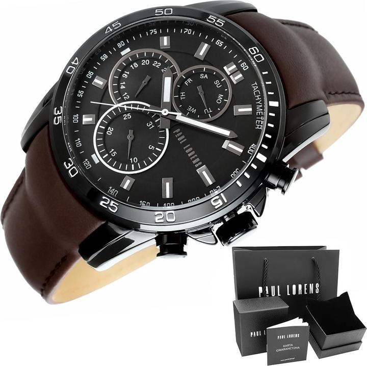 Actual product image Paul Lorens Herrenuhr PL9753A8-1B1-2 (200 mm)