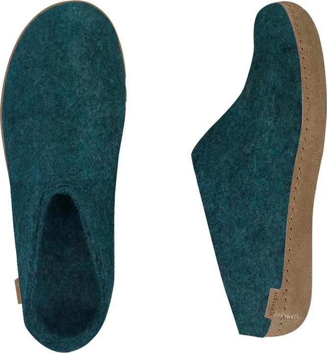 Immagine prodotto Glerups Pantofole con suola in pelle (45)