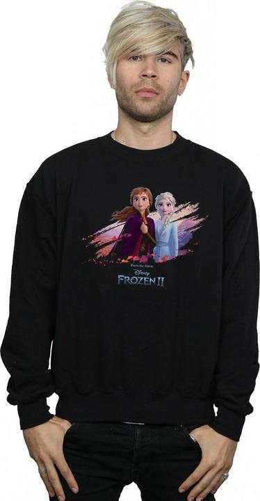 Actual product image Disney Mens Frozen 2 Elsa And Anna Nature Is Beautiful Sweatshirt (4XL)