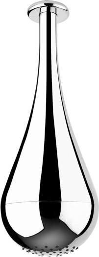Gessi Goccia douche de tête anticalcaire, longueur 387 mm, 1/2 connexion, 33751