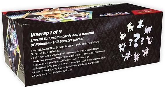 Actual product image Pokémon Prismatic Evolutions (German, Box Set & Collection)