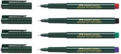 Produktbild Faber-Castell Faserschreiber Finepen 1511 (Schwarz, 1 x)
