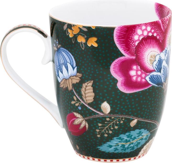 Image du produit PIP Studio Fantasy Green Tasse à anse grande 350ml Set6 (350 ml, 1 x)