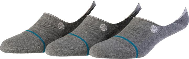 Actual product image Stance Socks Icon No Show Heather Grey 3-Pack (pack of 3, 38 - 42)