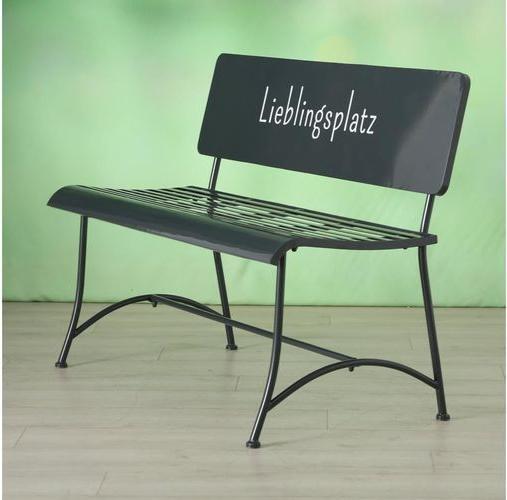 Image du produit Boltze Home Boltze Banc de jardin favori en fer, gris