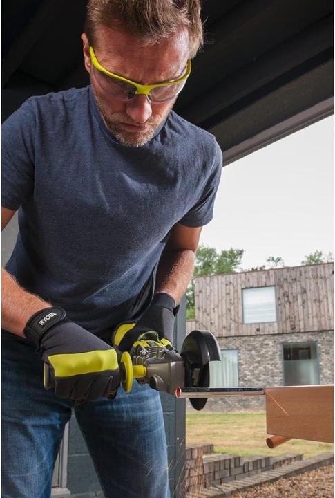 Actual product image Ryobi R18AG7-140S cordless angle grinder (125 mm)