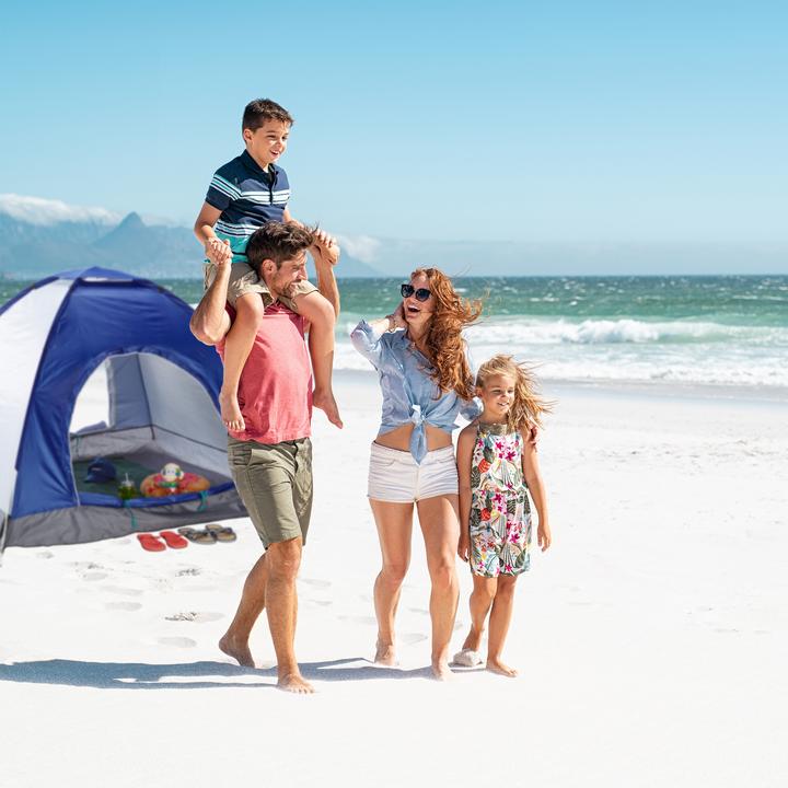 Image du produit Relaxdays Popup (Tente instantanée, 1.38 kg, 3 personnes)